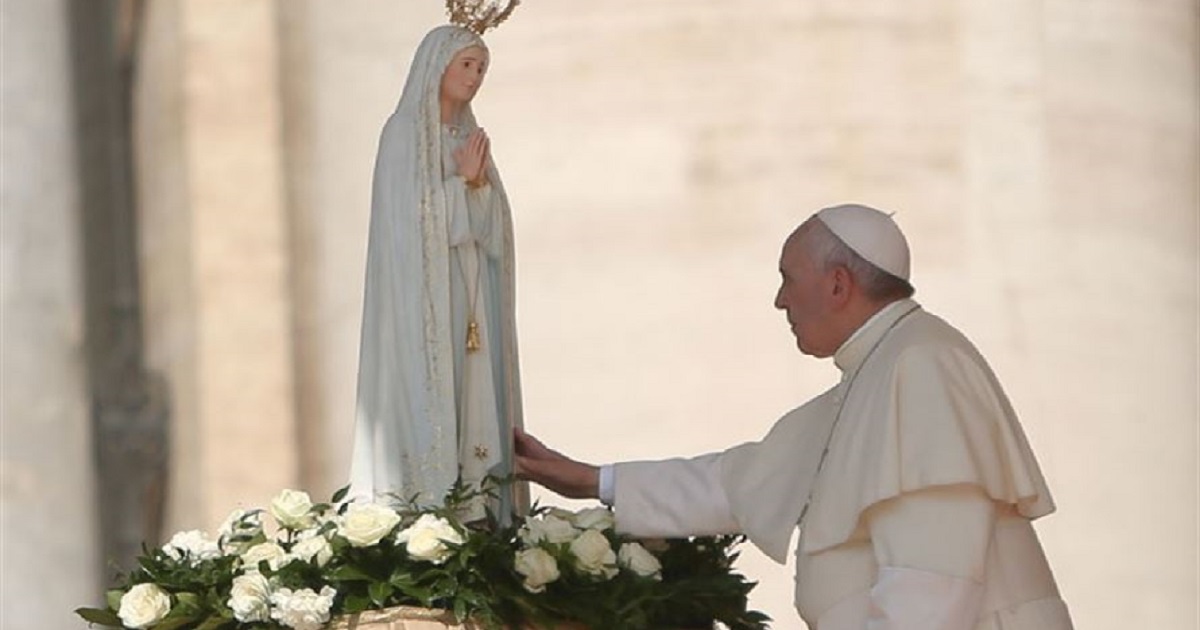 consacrazione del Papa Madonna Fatima