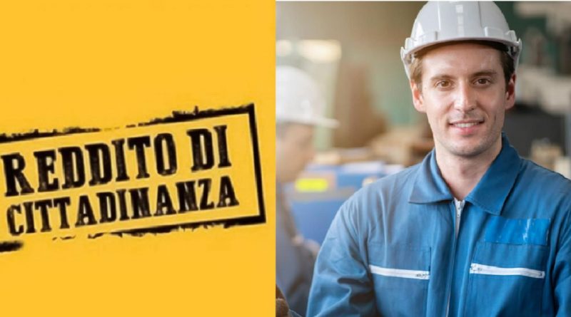 reddito di cittadinanza e lavoro