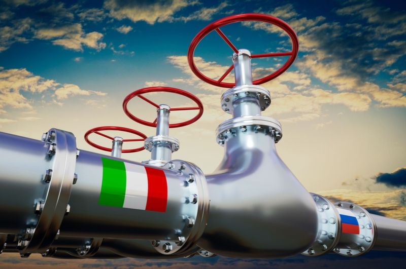 russia italia gas